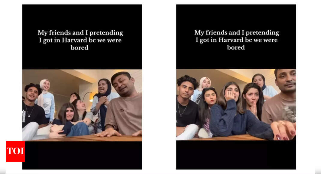 パキスタンの女優マヒラ・カーンとインフルエンサーのアクサ・マンズールとの「ハーバード大学の学生ごっこ動画」が話題に