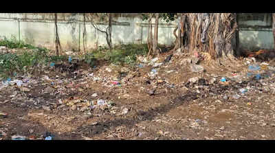 Garbage piles up on MKCG campus as BeMC demands Rs 10L user fee