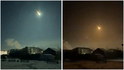 Watch: Asteroid nearly hits Earth, lights up Siberian sky before impact