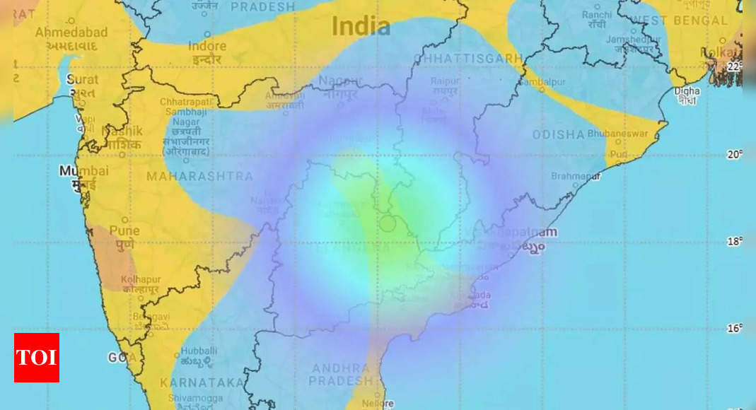 Telangana earthquake causes panic in Nagpur: Strong tremors felt across the city | Nagpur News