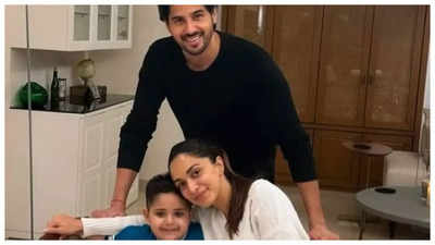 Sidharth Malhotra and Kiara Advani's UNSEEN snap with a child goes viral