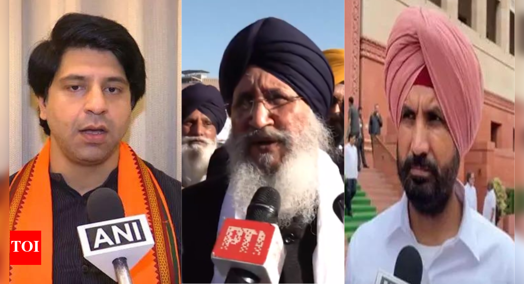 ‘Bhagwant Mann, Arvind Kejriwal directly responsible’: Opposition on Sukhbir Singh Badal shooting incident | India News