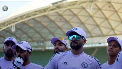 Watch: Team India's fielding session ahead of the pink-ball Test against Australia