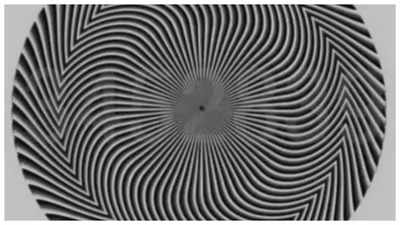 Optical illusion: Only a genius can read the hidden message in this brain teaser