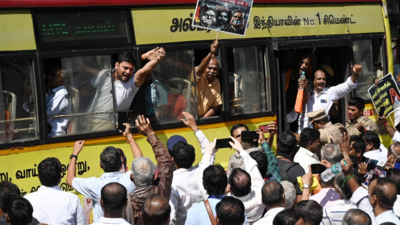 500 arrested in Chennai during protest for safety of Hindus in Bangladesh