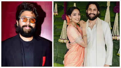 Allu Arjun to watch Pushpa 2 in Hyderabad post attending Naga Chaitanya and Sobhita Dhulipala's wedding: Report