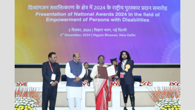 Carmona-based triple amputee wins national award for empowering PwDs