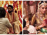 1st pics of Sobhita-Chaitanya as bride and groom out!