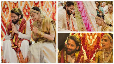 All you need to know about Naga Chaitanya and Sobhita Dhulipala's wedding: Temple-themed set-up, Telugu traditions, midnight rituals