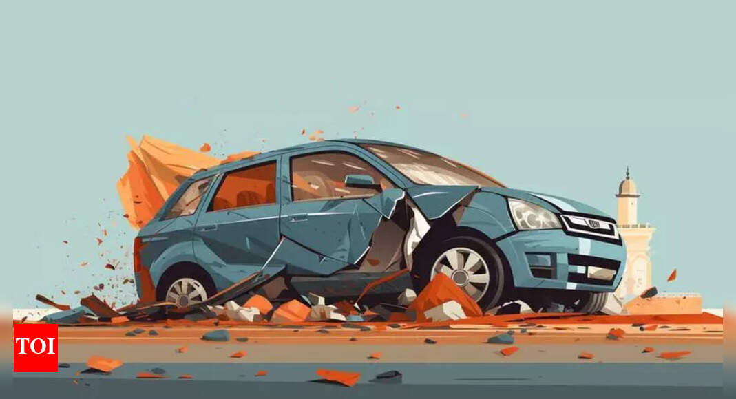 Tragic Accident: Three Killed in Etah as Car Collides with Speeding ...