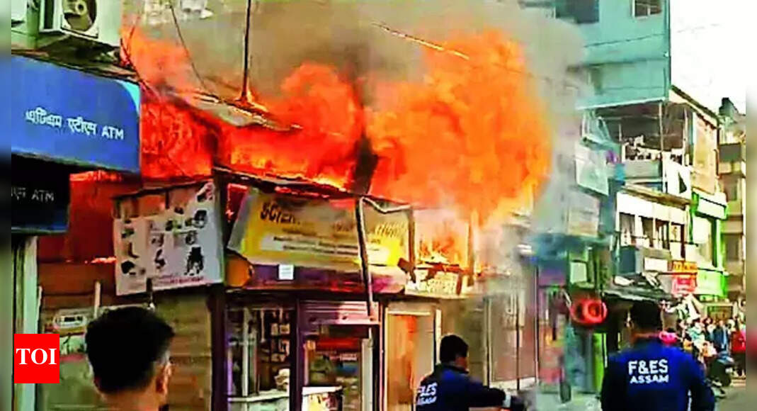 Massive Fire Erupts in Silchar, Destroys Homes and Businesses ...