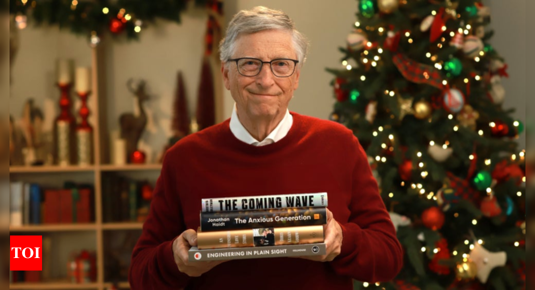 Bill Gates 5 top book recommendations for 2024 include this book written by Microsoft AI CEO – Times of India