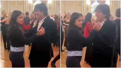 Chunky Panday shares the dance floor with daughter Rysa Panday at the Le Bal des Débutantes