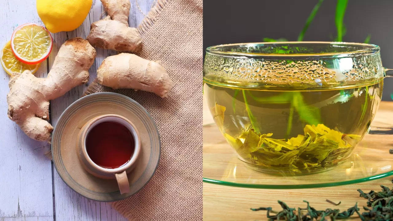 Ginger tea vs green tea: Which is better for immunity | - Times of India