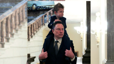 Elon Musk's 4-year-old son X spotted at Senate. The reason is...