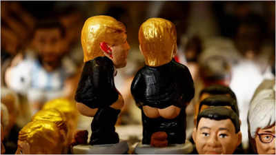 US President-elect Donald Trump figurine reappears in Spain's 'pooper' collection