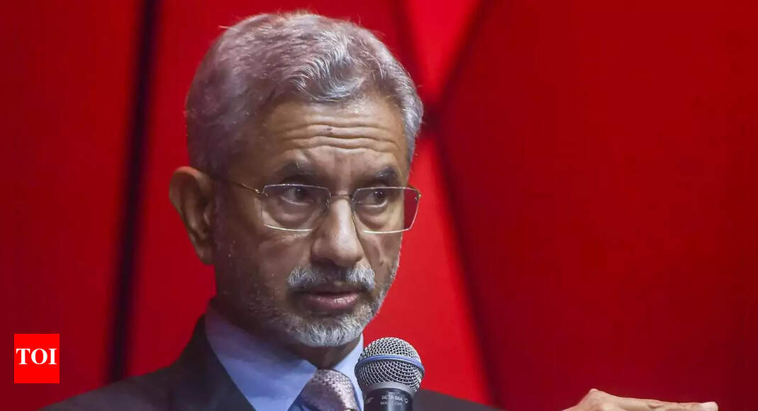 'Everything needs to be balanced': Jaishankar highlights risks of single supply chains