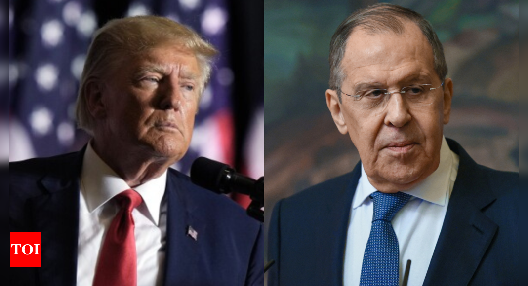 Sergei Lavrov: Russia’s foreign minister Sergei Lavrov on Donald Trump | World News – Times of India