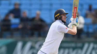 England's Zak Crawley creates history, becomes first batter to ...