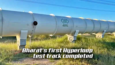 India's first Hyperloop test track is ready! Railway Minister Ashwini Vaishnaw shares exciting update