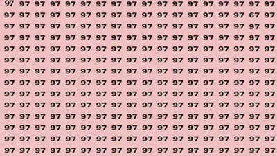 Can you spot odd number 67 among 97s in just 3 seconds?