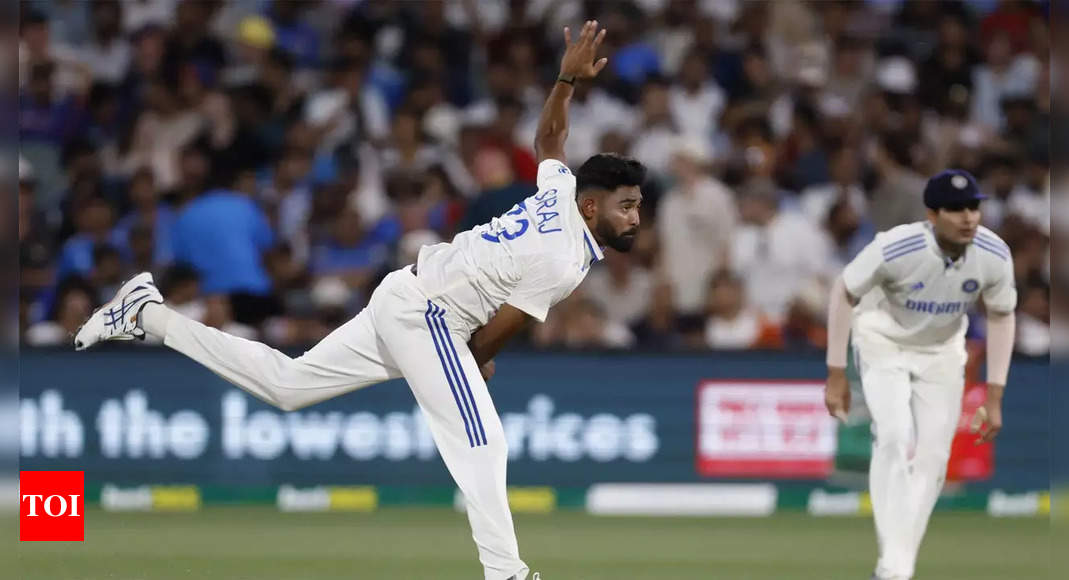 Mohammed Siraj’s 181.6 kph thunderbolt? Speed-gun blunder triggers meme fest | Cricket News – Times of India