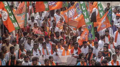 BJP public meet against Cong claims