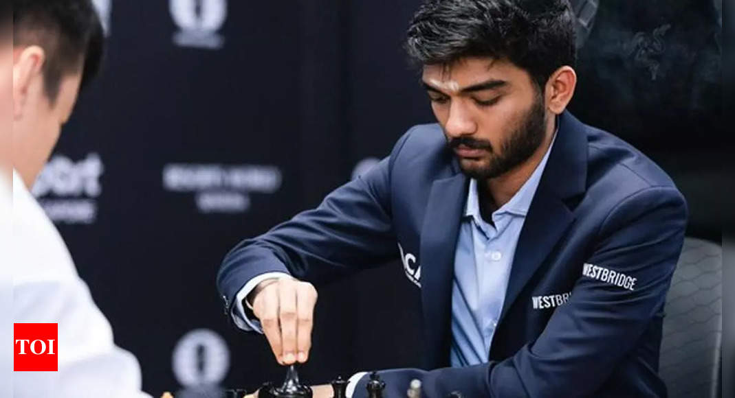 World Chess Championship: D Gukesh searches high and low for one against Wily Ding | Chess News – Times of India