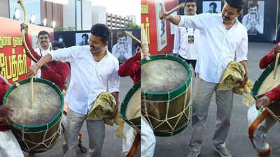 Thalapathy Vijay's energy during his latest appearance grabs attention