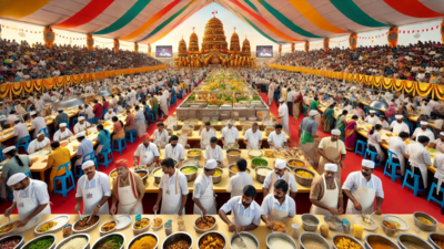 Celebrating Kannada cuisine: Culinary feast at the 87th Akhila Bharata Kannada Sahitya Sammelana in Karnataka's Mandya