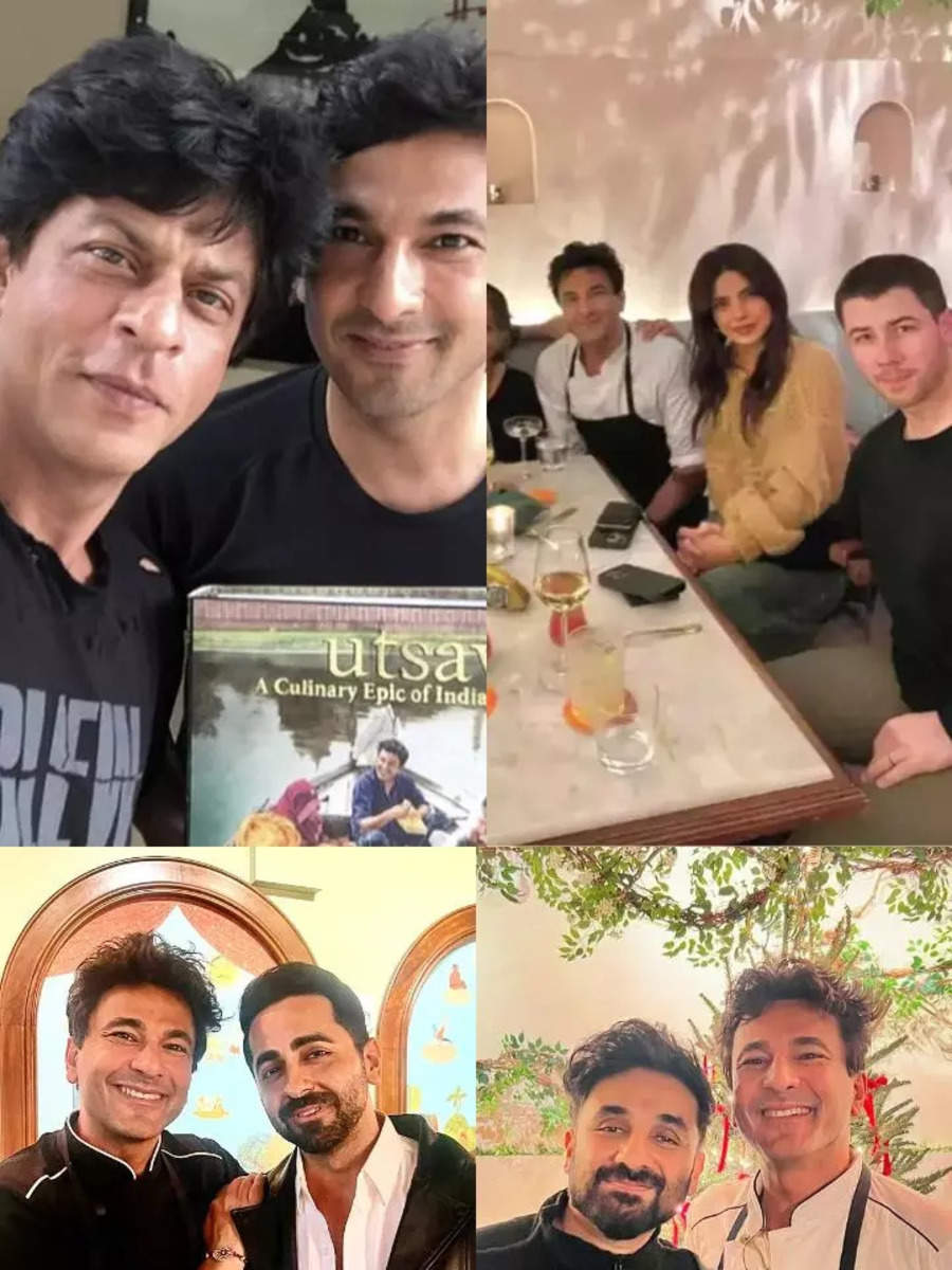 Shah Rukh Khan To Priyanka Chopra Famous Celebrities Who Dined At Chef Vikas Khanna S Bungalow