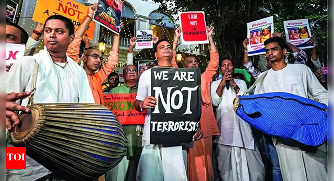 Bangladesh Iskcon Temple Attacked, Hindus Targeted