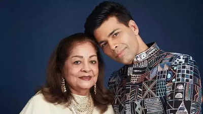 Karan Johar’s mother Hiroo Johar admitted to Kokilaben hospital, Manish Malhotra pays visit