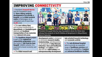 Rly link to North Odisha to improve with three new projects