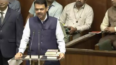 On Day 1 of special session, 173 Maharashtra MLAs take oath, MVA legislators skip event