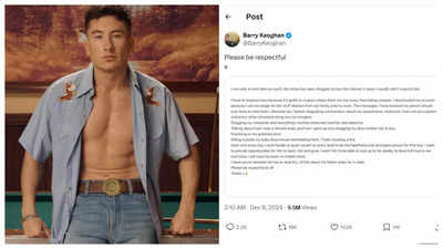 Barry Keoghan reveals why he DELETED Instagram handle amidst online harassment: Too many lines are being crossed