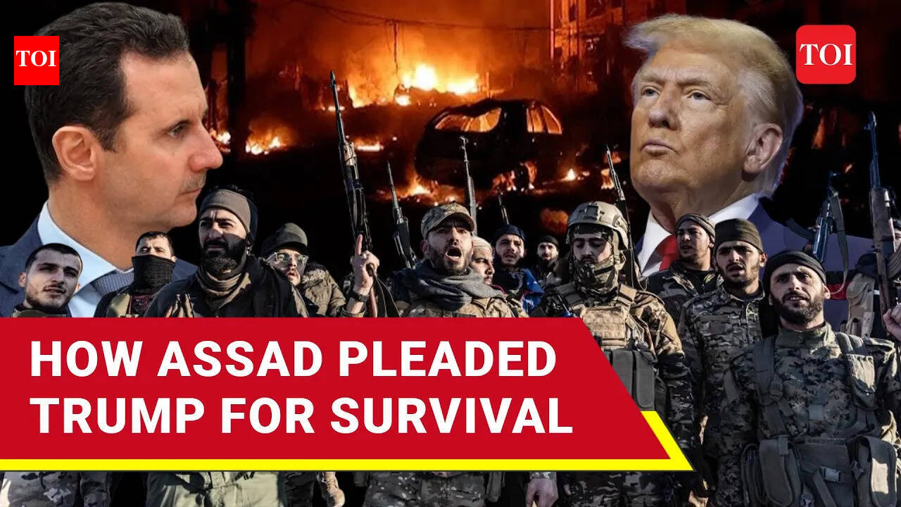 Assad's Frantic Message To Trump As Rebels Storm Syrian Capital ...
