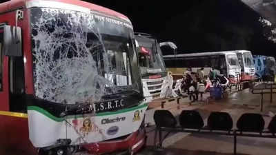 1 killed, 2 injured as MSRTC e-bus rams into bus terminal control room in Nashik