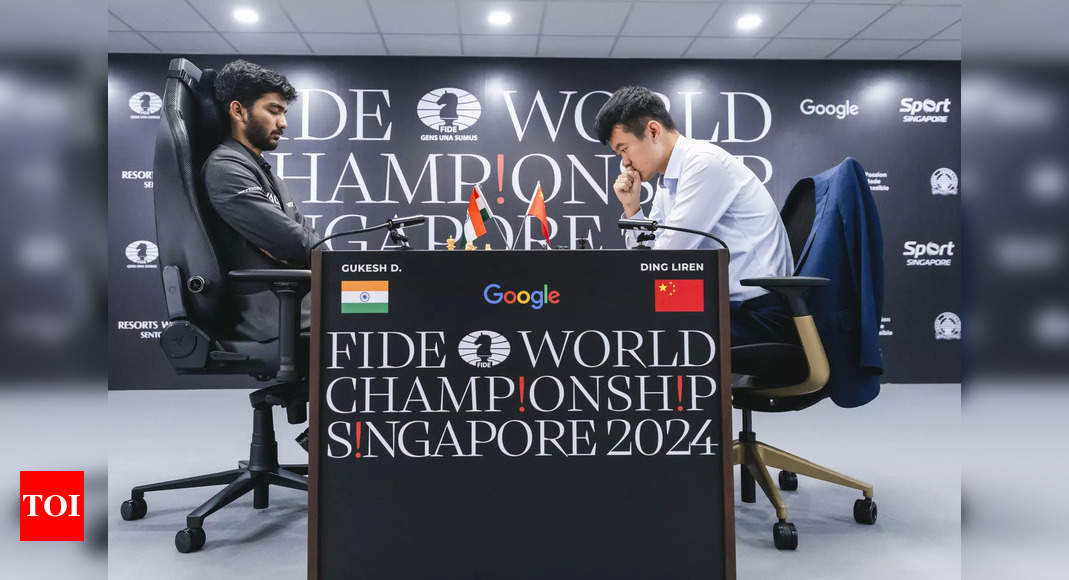 World Chess Championship 2024 Dwell, D Gukesh vs Ding Liren Recreation 11: Gukesh to play with white items immediately  – The Occasions of India