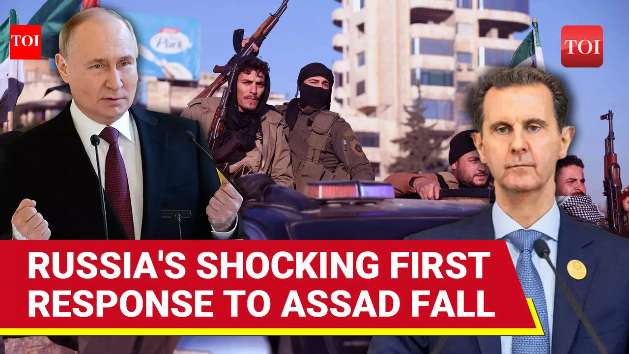 Putin's First Response To Assad Regime's Collapse; Russia Confirms ...