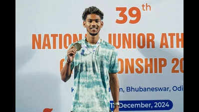 Jayaram claims 100m title at Natl Jr Athletic C’ships