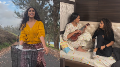 Mrunal Thakur celebrates 1 year of 'Hi Nanna,' starring Nani