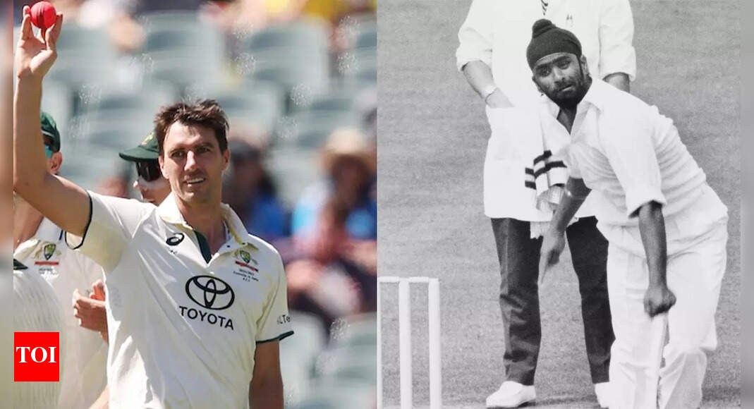 Pat Cummins equals Bishan Singh Bedi's record