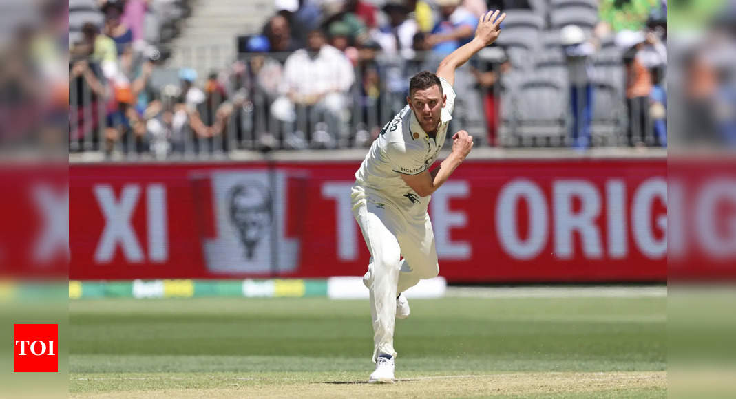 ‘Next 24 hours …’: Josh Hazlewood gives injury update ahead of third Test in Brisbane | Cricket News – Times of India