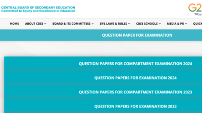 CBSE Board Exam 2025: How to access Class 10 Math papers on CBSE's official website