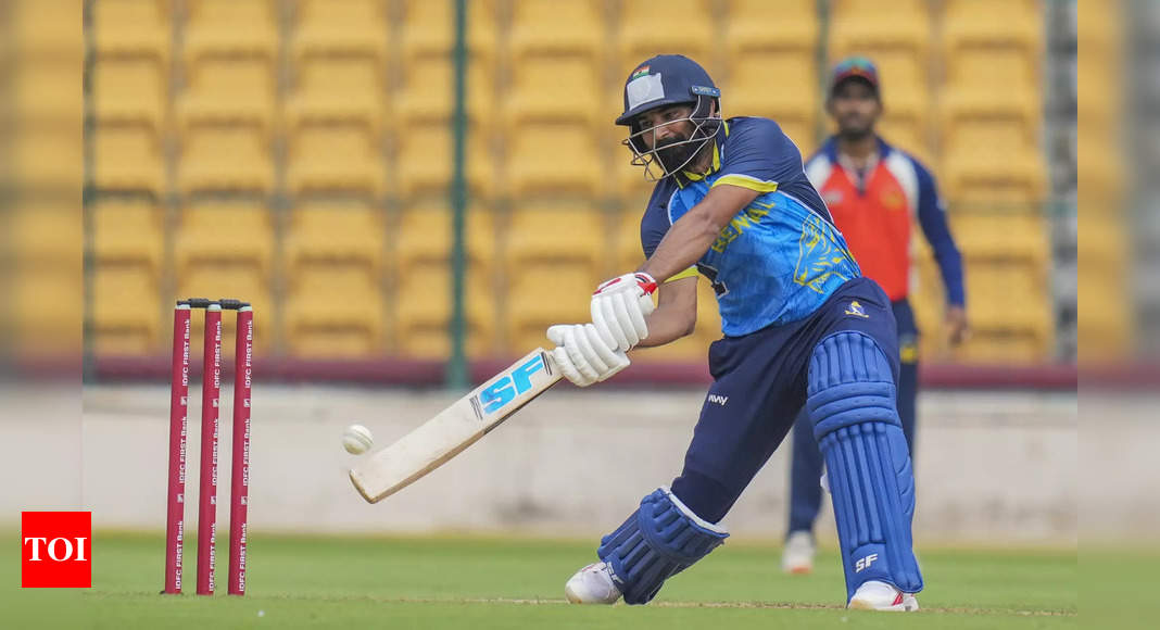 Mohammed Shami, the batter, powers Bengal to Syed Mushtaq Ali Trophy quarterfinals | Cricket Information – Occasions of India