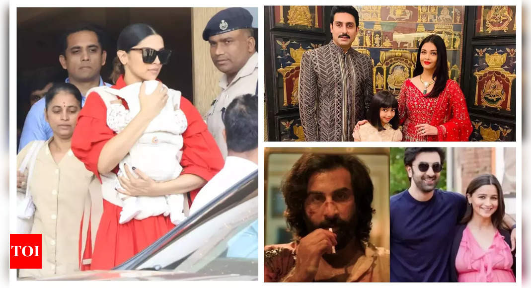 Deepika Padukone’s FIRST appearance with Dua, Abhishek Bachchan on having second baby with Aishwarya Rai: Top 5 news | – Times of India