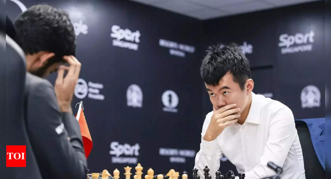 Gukesh succumbs to Ding Liren in 12th sport of World Chess Championship, gamers locked at 6 factors | Chess Information – Occasions of India