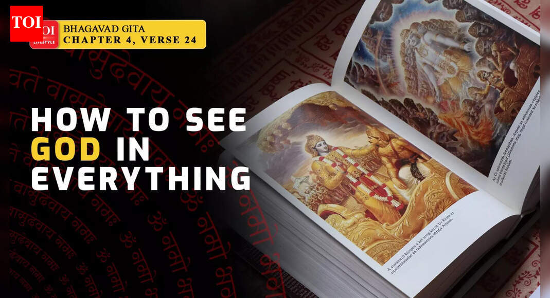 How God-Consciousness Leads to Liberation: Bhagavad Gita, Chapter 4, Verse 24 Explained