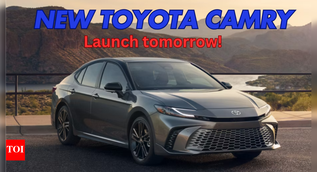 New Toyota Camry launch tomorrow: Here's what to expect - Times of India